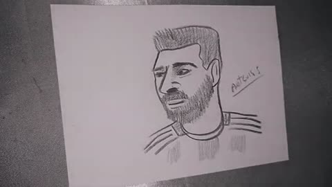 How To Draw Leonel Messi