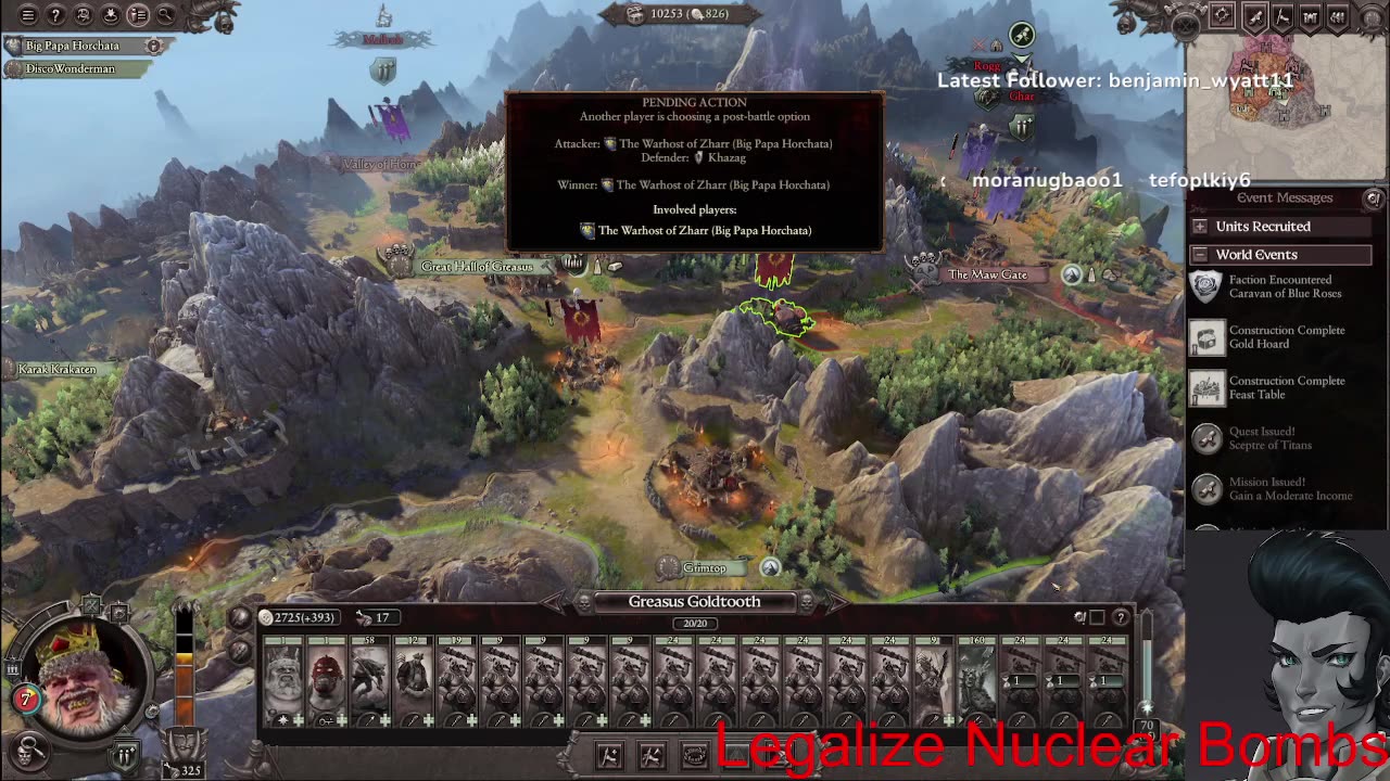 Conquering the known World, "peacefully"