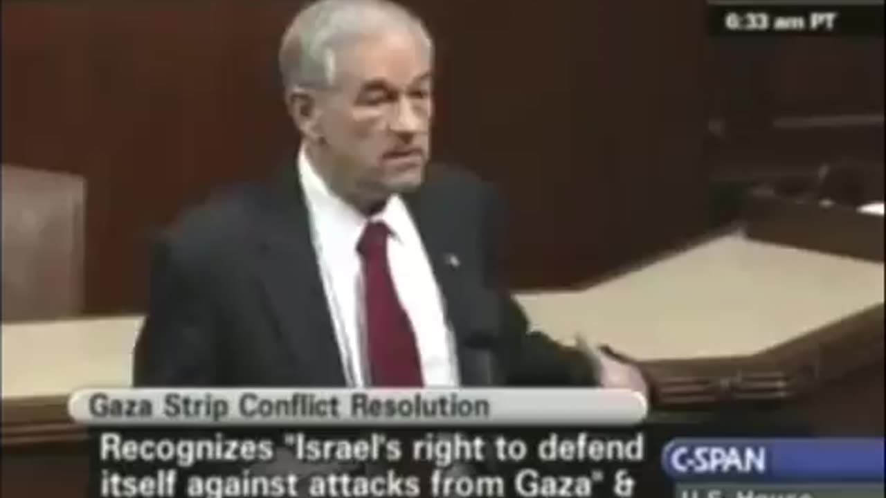 Ron Paul on who Created Hamas