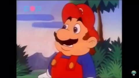 Mario and the colors of a rainbow
