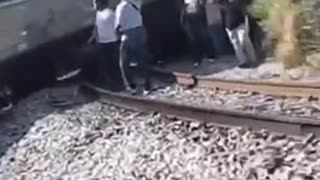 At least 13 dead as train derails in Mexico.