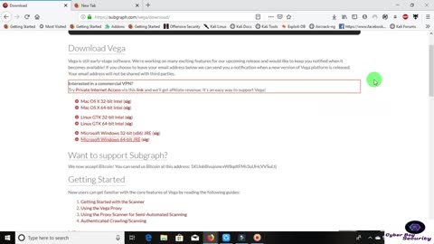 VEGA very powerful hacking tool