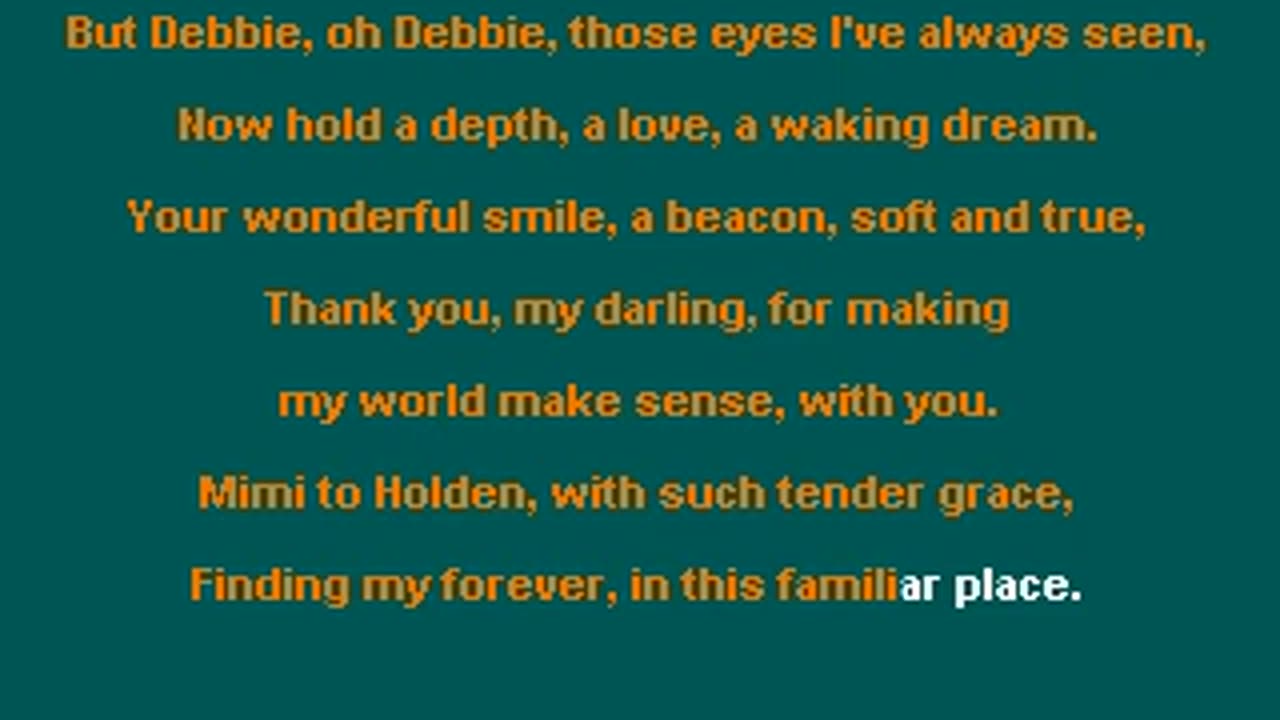 DebbieOhDebbie(Karaoke)