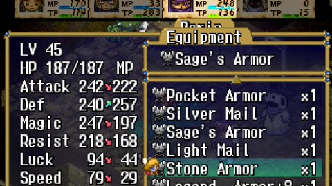 English PoPoRoGue (PS1) P33 post game dungeon p2 hidden boss and true ending