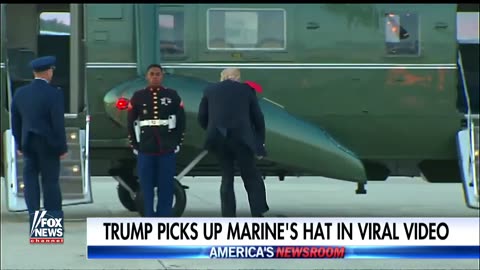 President_Trump_picks_up_Marine_s_hat_in_viral_video