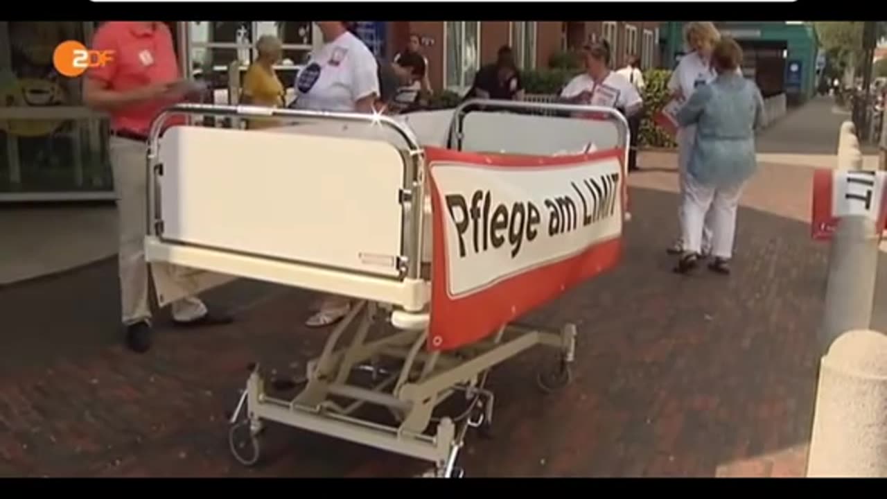 I'm Altersheim werden Menschen geschlagen, wie in diesem Fall.