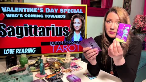 SAGITTARIUS ♐️ ❤️ Who’s your next true love? 💕(from the Valentines Special Live) Tarot Love Reading