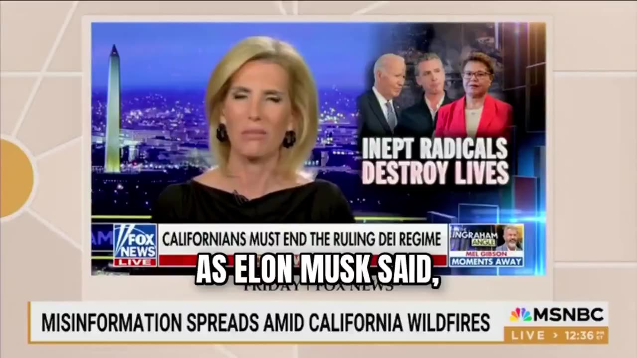 Jen Psaki blames Elon and Trump for the California fires