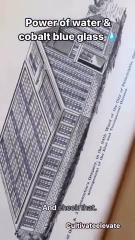 Power of Water and Cobalt Blue Glass - Cultivate Elevate