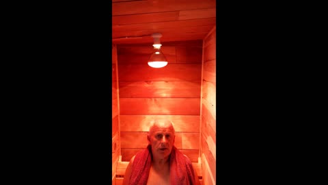 Home made sauna with Infra red therapy. $600