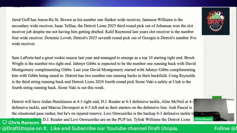 2026 NFL Draft Running Back Rankings