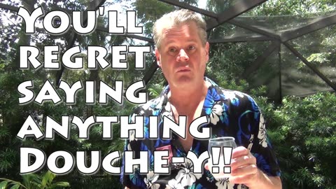 Don't be a douche!