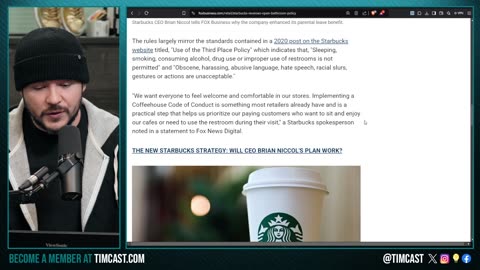 Starbucks ENDS Open Bathroom Policy Spurred By Claims Of Racism, WOKE IS BROKE, Nature Is Healing
