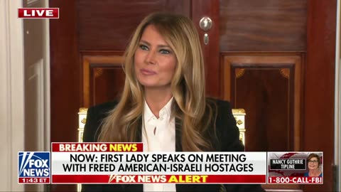 Reporter Launches Gotcha Question At Melania. She Retorts Back As Hostages Thank Her