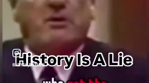 David Irving: History is a lie