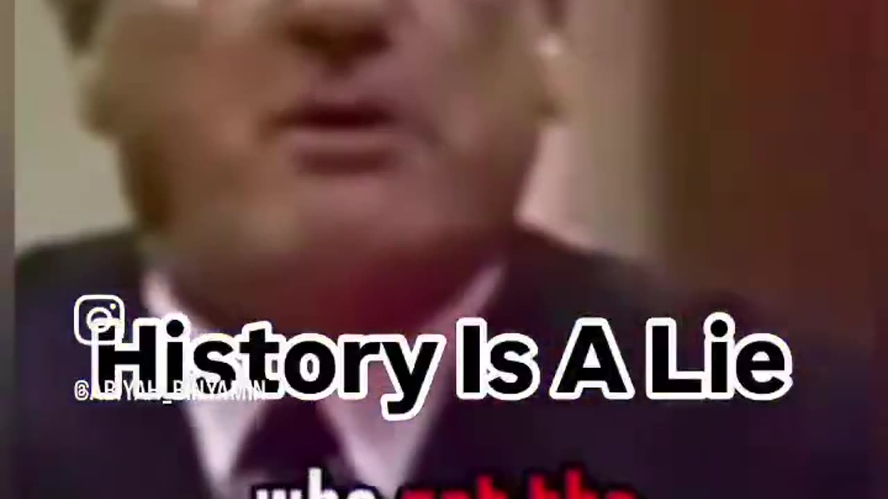 David Irving: History is a lie