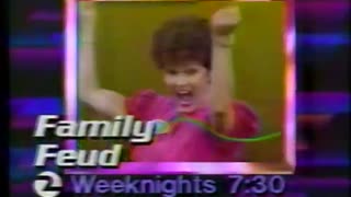 October 6, 1990 - Bumpers for 'Family Feud' & 'American Chronicles'