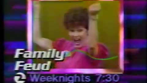 October 6, 1990 - Bumpers for 'Family Feud' & 'American Chronicles'