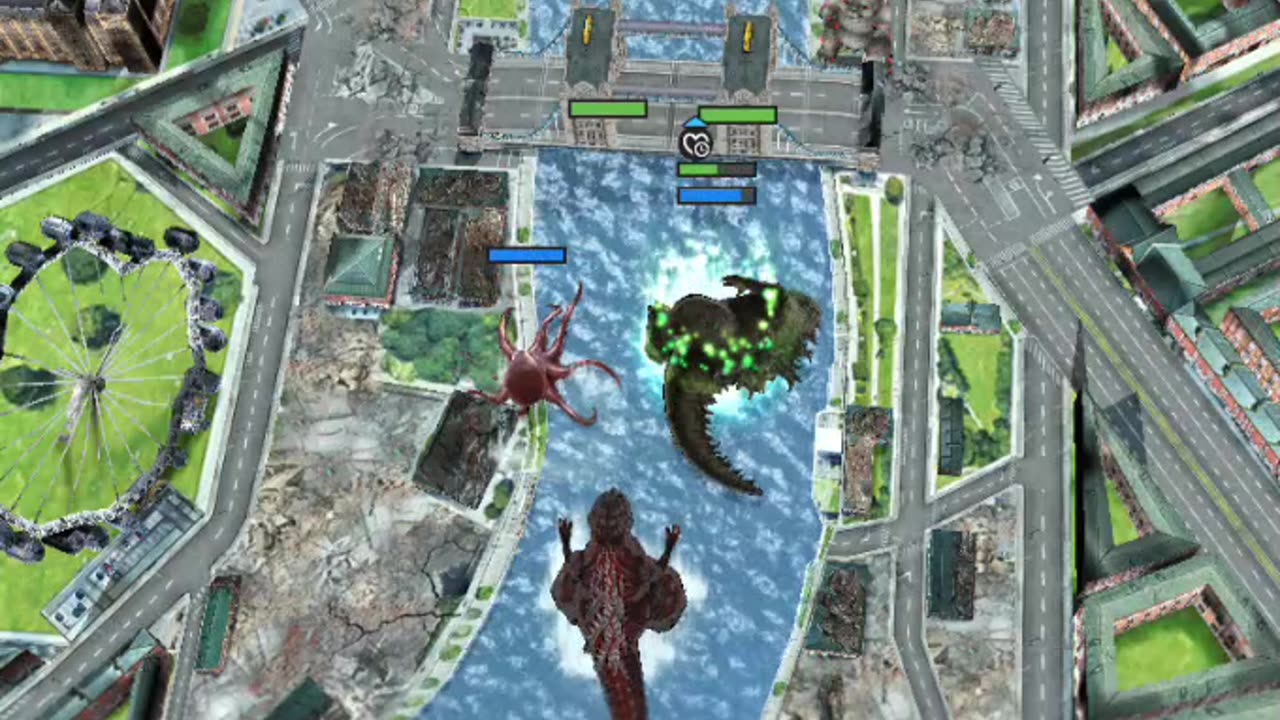 Godzilla Battle Line gameplay