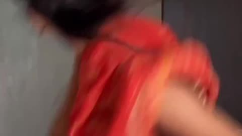 Funny action of the gas station