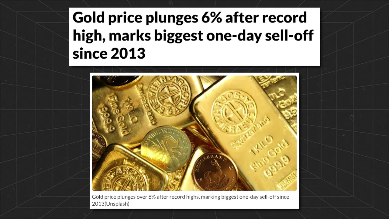 Why Gold’s 6% Drop Is a Distraction