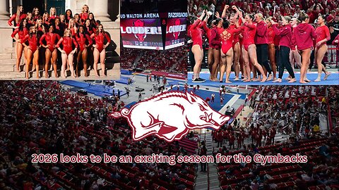 The Arkansas women's gymnastics team looks to have an exciting season coming up