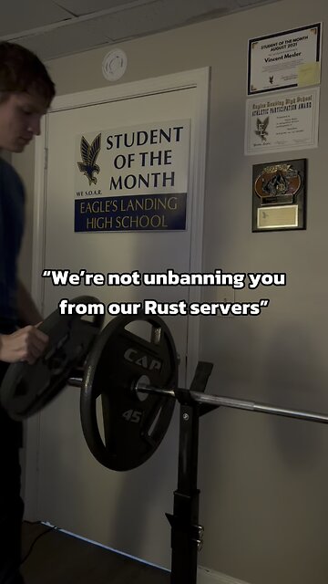 We’re never unbanning you from our Rust servers