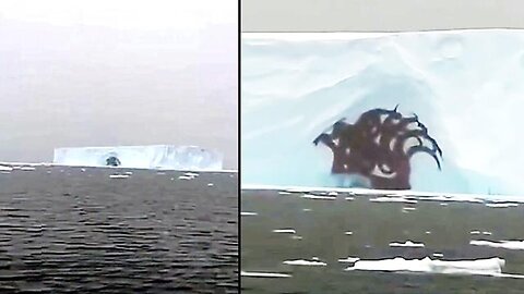 Deleted Antarctica Video Went Wrong Something Is Melting Out Of The Ice