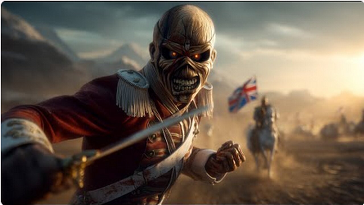 Iron Maiden The Trooper ( Video animation ) 🇬🇧