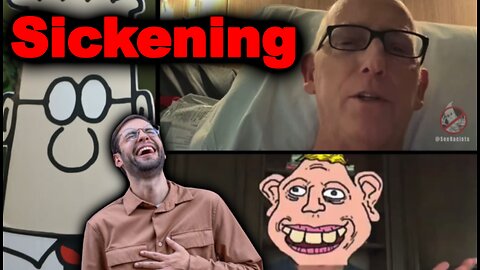 Liberals Celebrate & Mock Scott Adams Dying of Prostate Cancer. Brown University Killer.