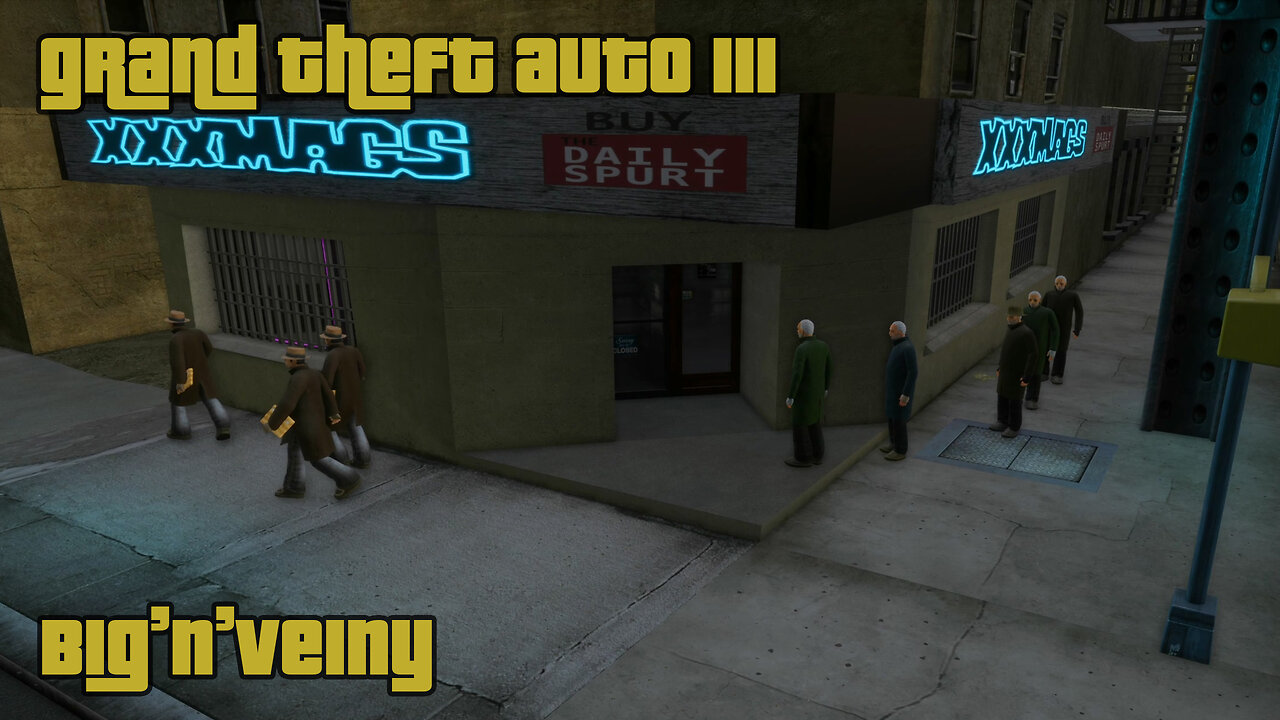 GTA III - The Definitive Edition | Mission #21: BIG'N'VEINY
