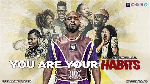 #IUIC You Are Your Habits #NewLife #Mind #Repent #Change #Behavior #Traits #Identity