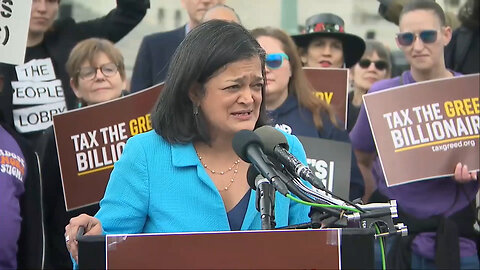 Rep. Pramila Jayapal, D-Wa., Slams President Donald Trump And Elon Musk In Anti-Deportation Remarks