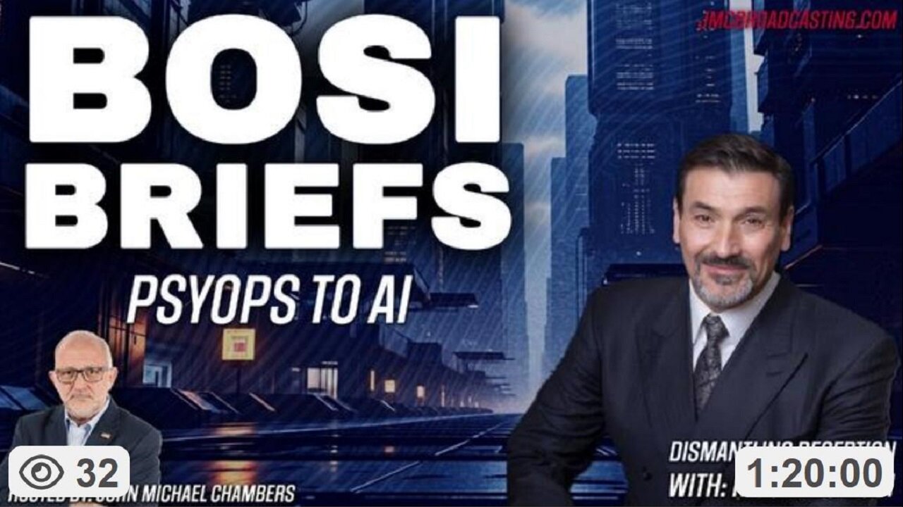 Bosi Briefs: Unmasking the Script: From PsyOps to AI & the Venezuela Endgame ~ w/ Host John Michael Chambers 12/6/25