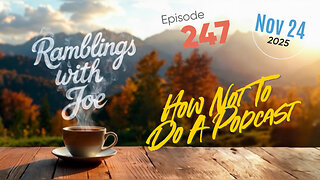 How Not To Do A Podcast