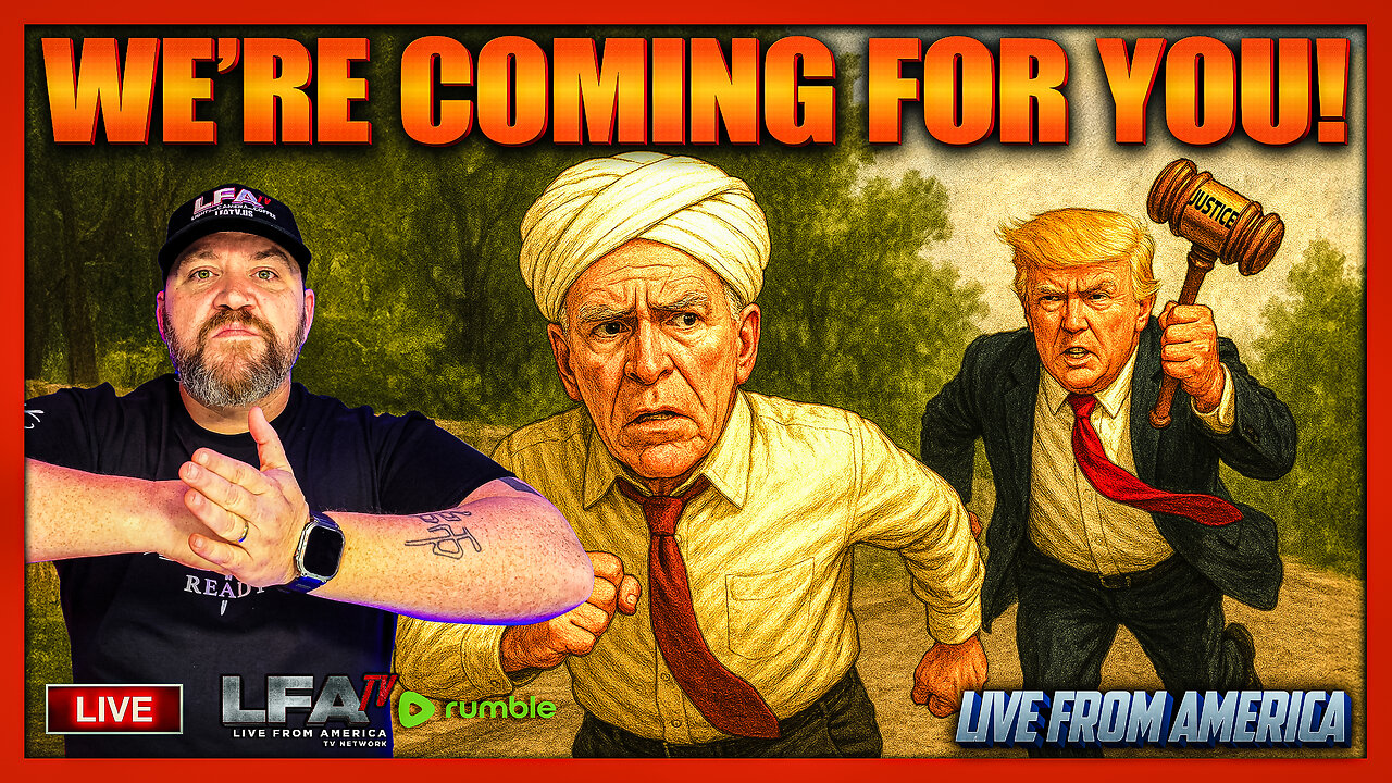 WE'RE COMING FOR YOU! | LIVE FROM AMERICA 11.7.25 11AM