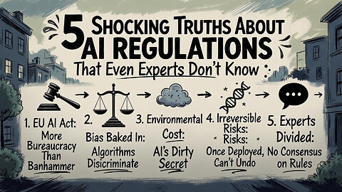 専門家も知らないAI規制の5つの衝撃的真実～EU法から環境問題まで、見過ごすと取り返しのつかないリスク