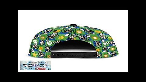 Super Mario Luigi All Style Green Streetwear Cool Baseball Hat Cap Review