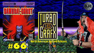 Turbografx 16 North American HuCard Releases #66 - SAMURAI-GHOST