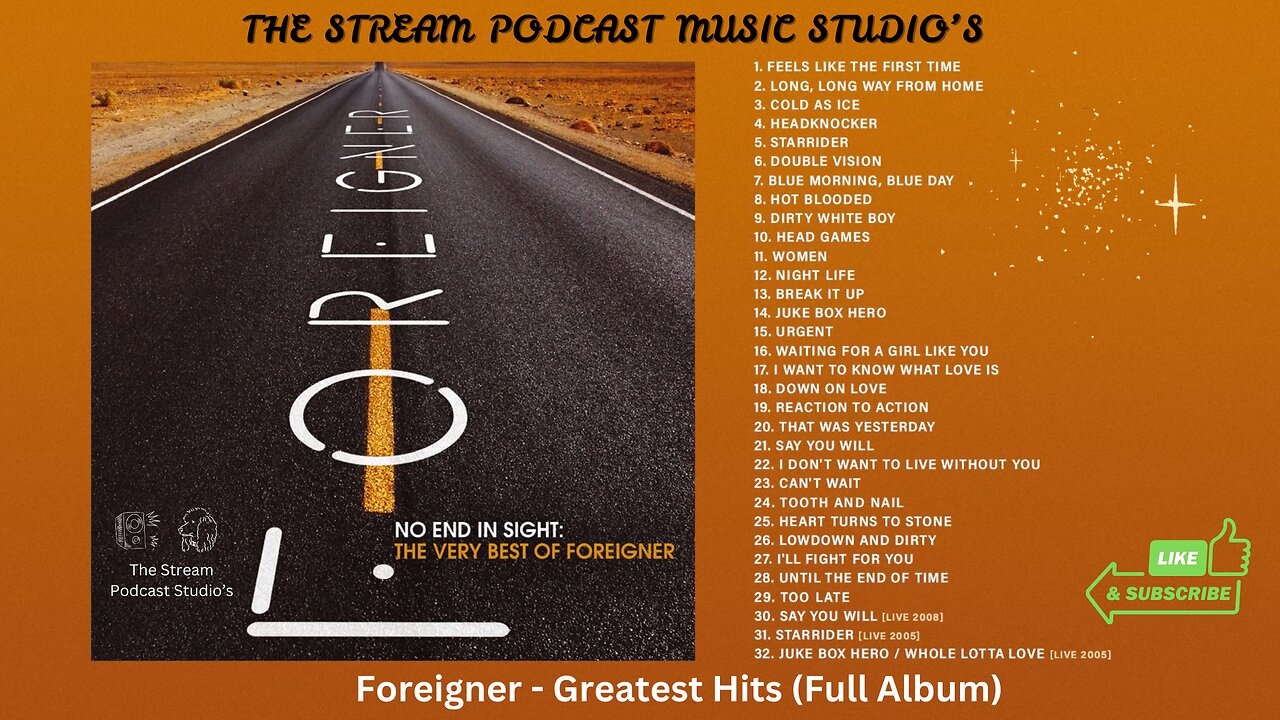 Foreigner - Greatest Hits (Full Album)