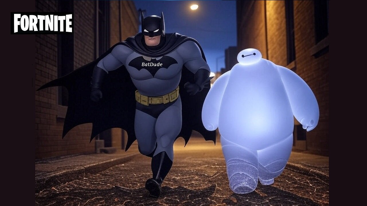 (Part 1) BatDude & Baymax - Teaming Up on #Fortnite (Full 2-28-25 VOD Game Play)