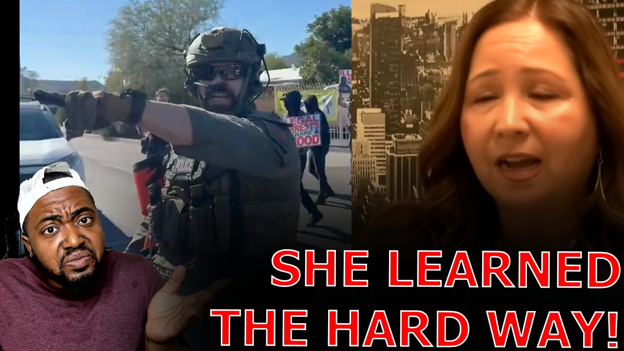 Trump Deranged Democrat FINDS OUT After Attempting To Obstruct ICE AGENTS From Raiding TACO SHOP!