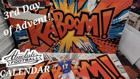 3rd Day of Advent, Absolute Football Kaboom Calendar
