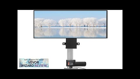 VEVOR Motorized TV Lift Stroke Length 31 Inches Motorized TV Mount Fit Review