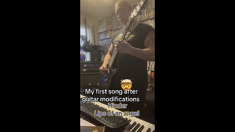 Here is hinder with lips of an angel, with New Guitar Mods