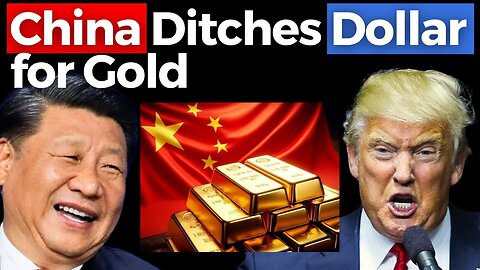 CHINA's Decision to Replace Dollar with Gold Crash the US Economy Has Trump any Options🌍