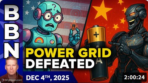 Brighteon Broadcast News, Dec 4, 2025 - Power grid DEFEATED! America can't power enough AI data centers until 2055