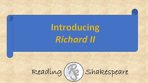 Reading "Richard II": Introduction