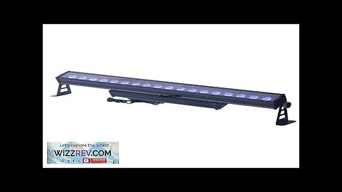 8 piece Waterproof IP65 led light bar 18x18W rgbwa uv 6in1 dmx Review