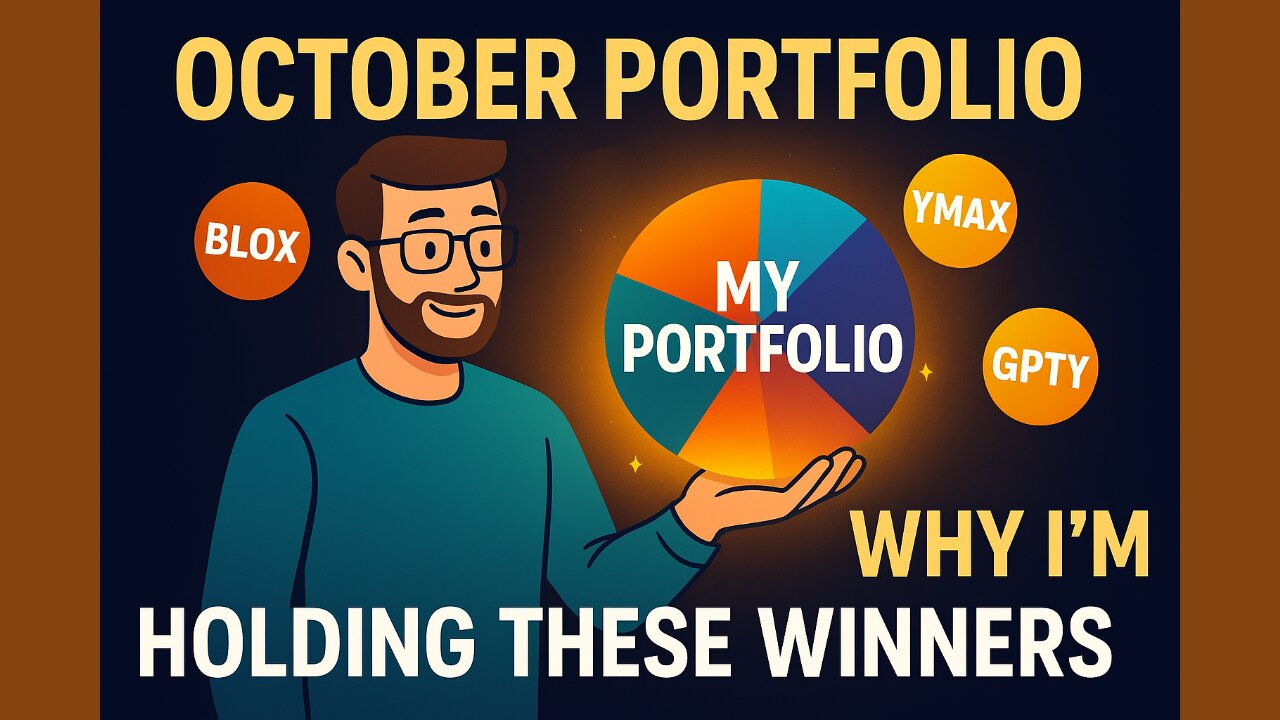 October Portfolio Update – My 2025 High-Yield, Risk-Hedged Strategy Revealed 🔥
